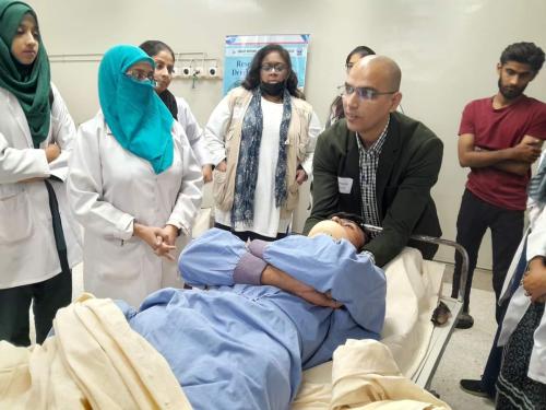 I'm a Life time Member of Pakistan Orthopaedics Association.Im working as Teaching Faculty of Surgery in South City Health Care Education Hub.I'm also the Instructor of Primary Trauma Care Foundation Pakistan Team ( Headquarter, Oxford UK)